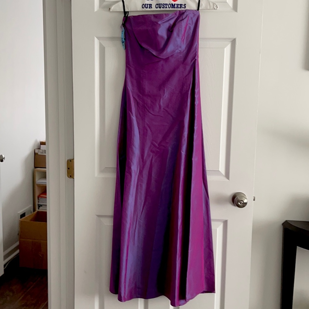 Bebe strapless prom dress size 2